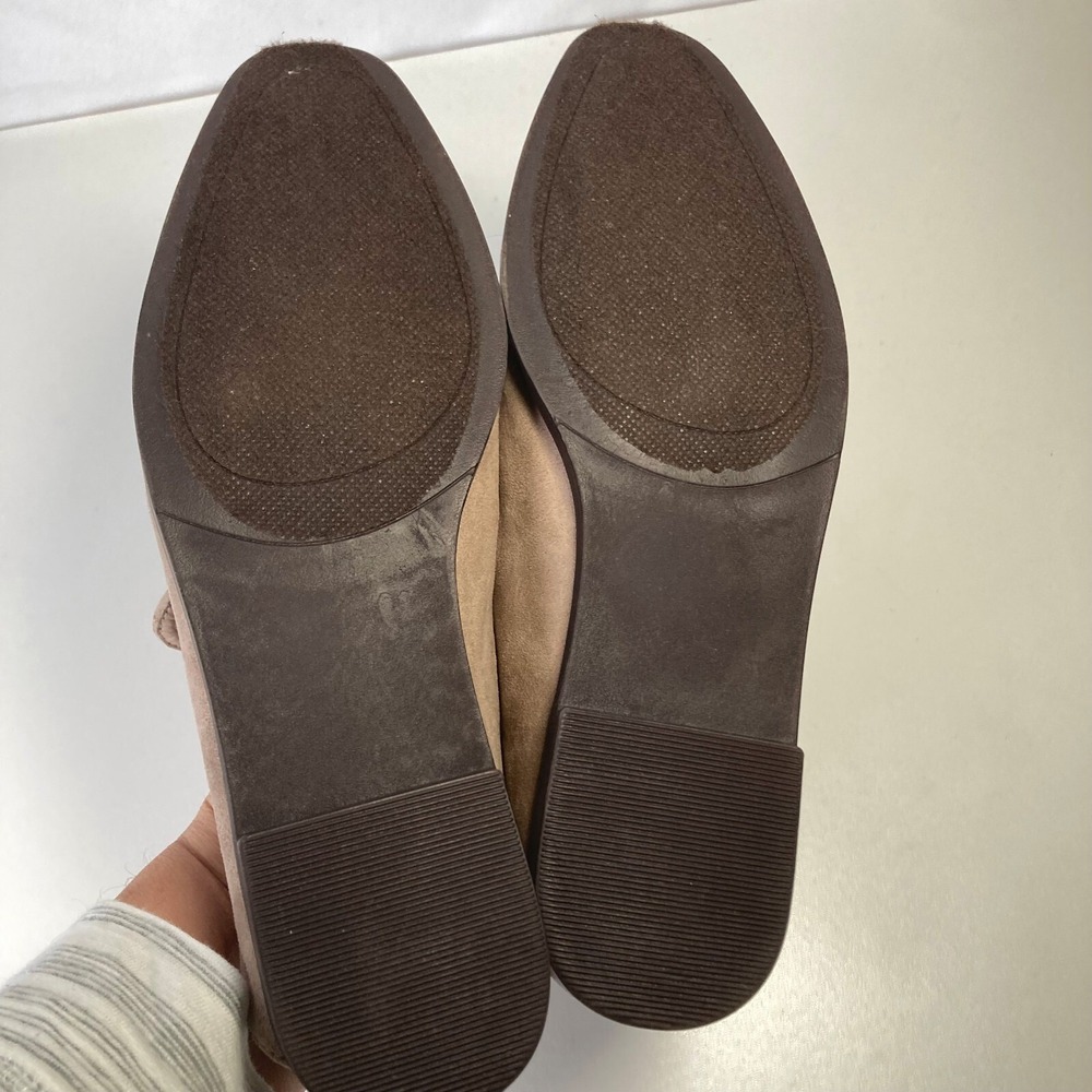 Vintage Havana House Shoes Taupe Polly Loafer Rose Gold Buckle Casual Womens 6.5 - Picture 8 of 11